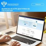 Выписка из ЕГРН доступна на Госуслугах!